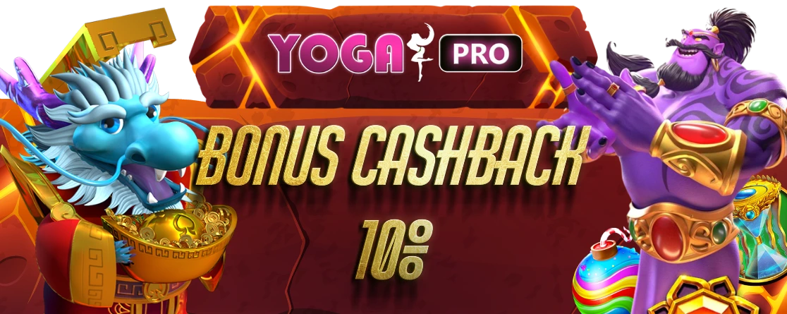 EVENT CASHBACK SLOT UP TO 10% [ MINGGUAN -  MINIMAL  AKUMULASI KEKALAHAN 1 MINGGU > 200.000,-]